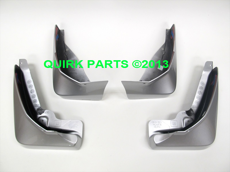 20102013 Chevy Camaro Front & Rear Molded Splash Guards OEM NEW Genuine