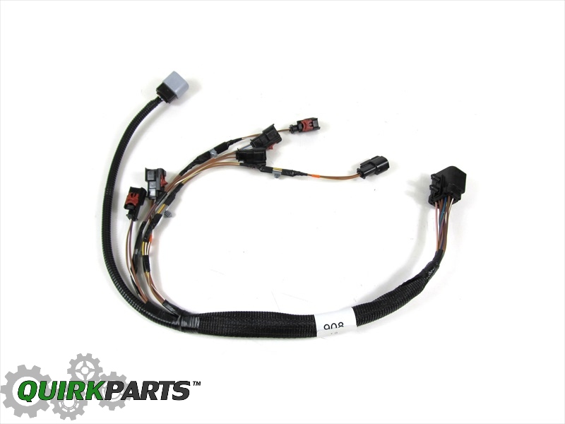 04-05 DODGE CARAVANS TOWN & COUNTRY 3.3L 3.8L V6 FUEL RAIL WIRING