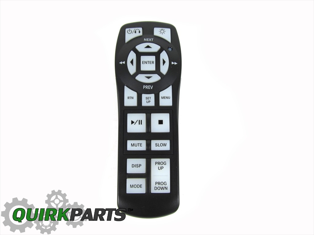 Chrysler pacifica rear seat dvd remote #4