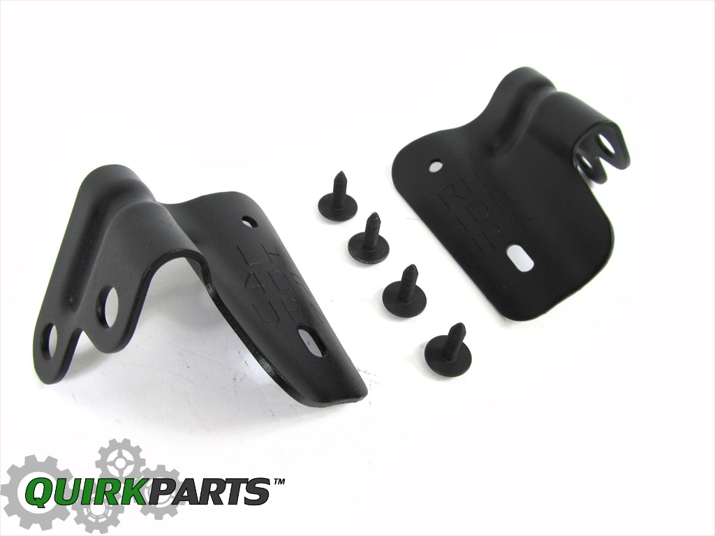 20072012 Jeep Wrangler 4Door SoftTop Bracket Bow Holders MOPAR OEM NEW