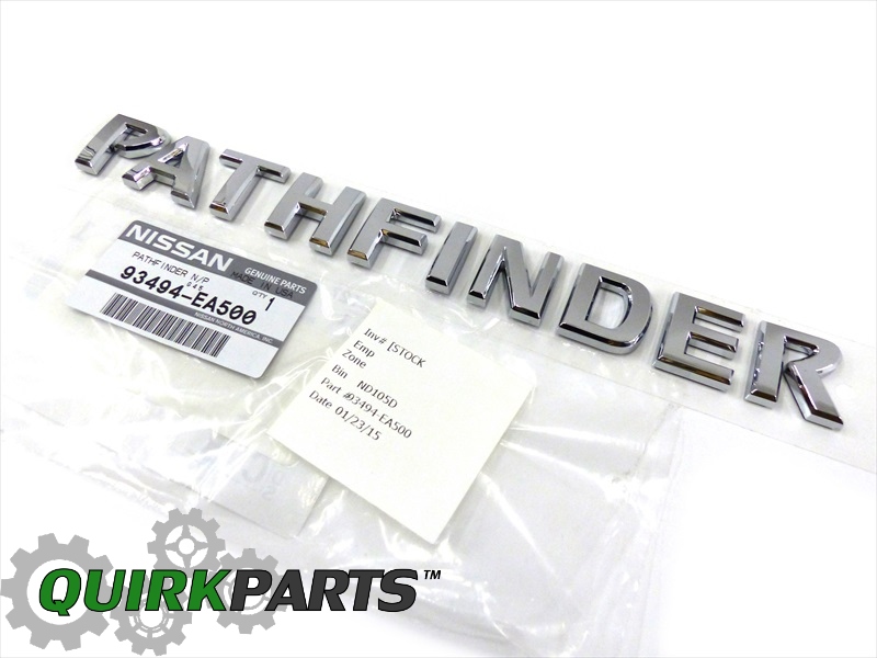 Nissan pathfinder tailgate parts