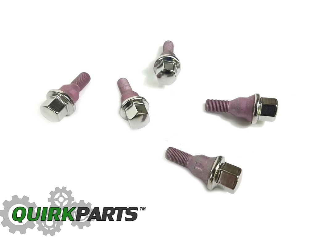 1215 DODGE DART WHEEL BOLTS LUG NUTS SET OF 5 OEM NEW MOPAR PART