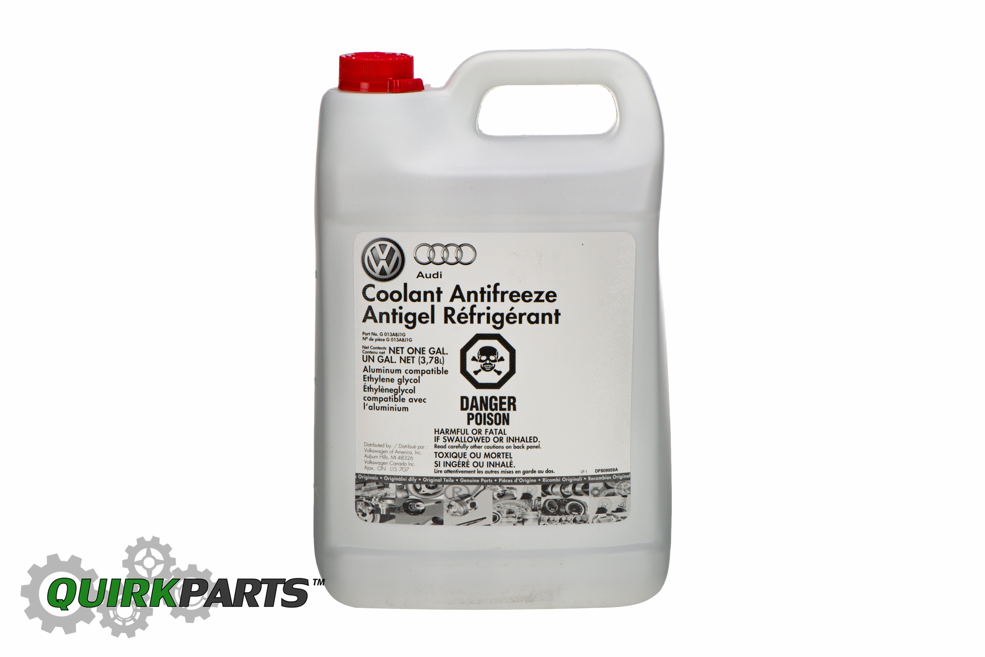 1998 2017 Vw Volkswagen G12 Engine Red Coolant Antifreeze 1 Gallon Oem New Ebay