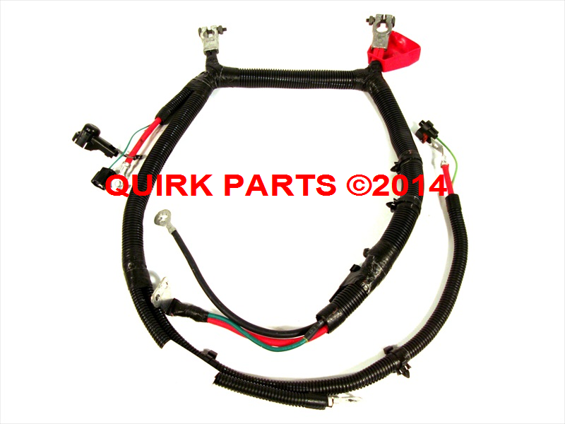 99-00 Grand Cherokee 4.0L BATTERY CABLE WIRING HARNESS POS & NEG OEM NEW MOPAR 2003 Jeep Grand Cherokee Battery Cable Harness