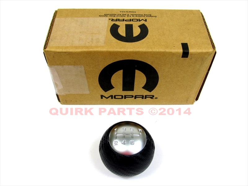 11 12 Dodge Challenger Shifter Handle Knob 6 Speed Manual Carbon Fiber Oem Mopar Ebay