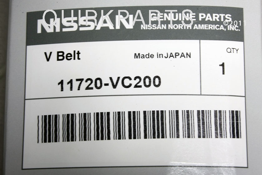 2003 Nissan murano serpentine belt #3