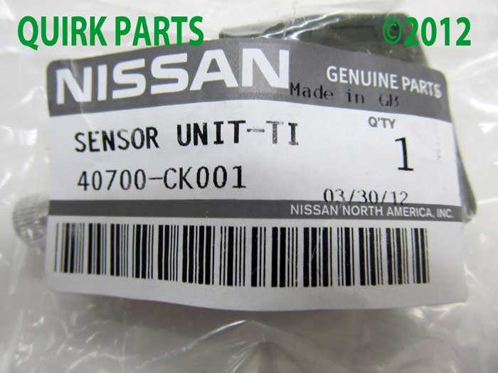 2005 Nissan pathfinder tire sensor #3