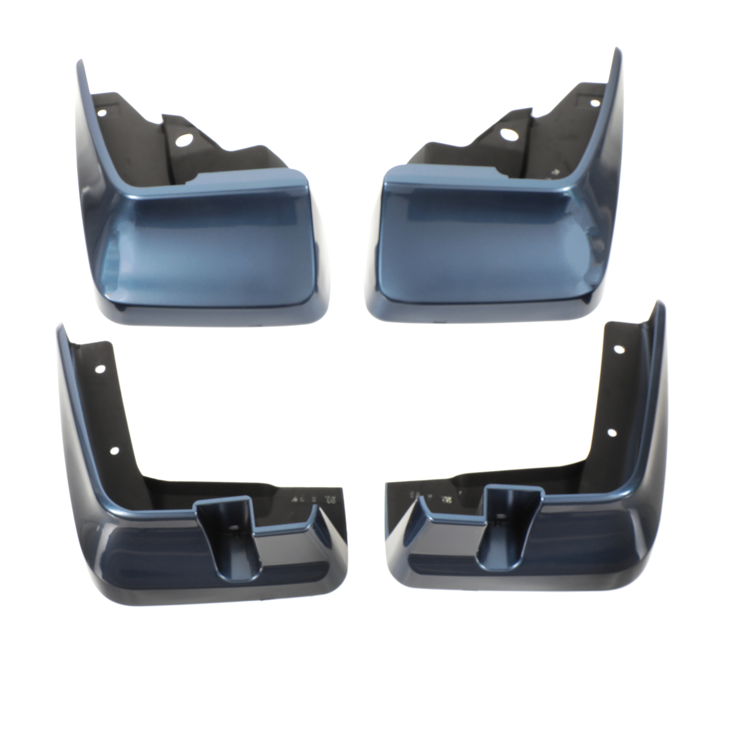 OEM NEW 08-10 Subaru Impreza Splash Guard Mud Flap Kit Blue Pearl J1010FG010DJ