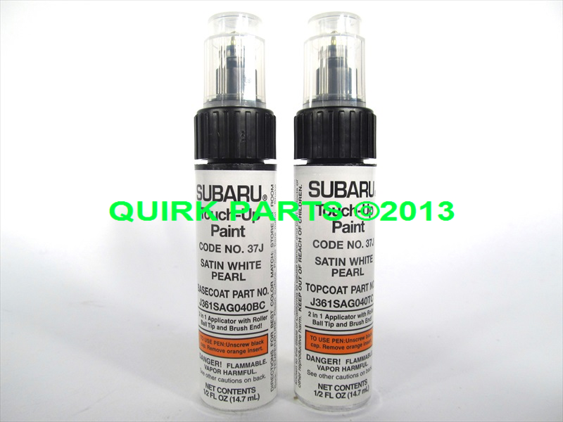 2004 2012 Subaru Touch Up Paint Satin White Pearl 37j J361sag0402p