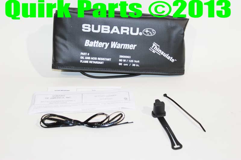 Forester Battery Warmer 1998-2015 Images - Frompo