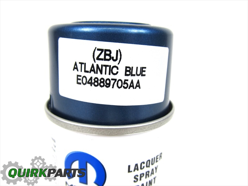Jeep Dodge Chrysler Ram Pbj Atlantic Blue Aerosol Touch Up Spray Genuine Mopar Part Pbj Atlantic Blue