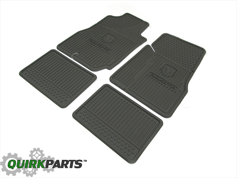 2006 2011 Dodge Dakota Crew Cab Slush All Weather Rubber Floor