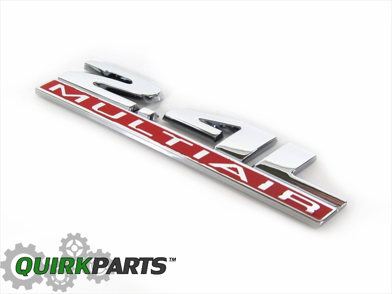 Chrysler Dodge Jeep Mopar SRT Liftgate Emblem PAIR 68200498-AB OEM