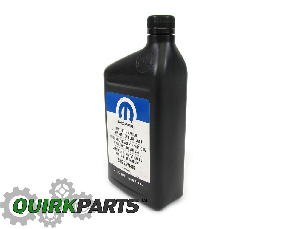 Sae Dodge Ram 75w 85 1 Quart Synthetic Manual Transmission Gear Lubricant Mopar Ebay 0453