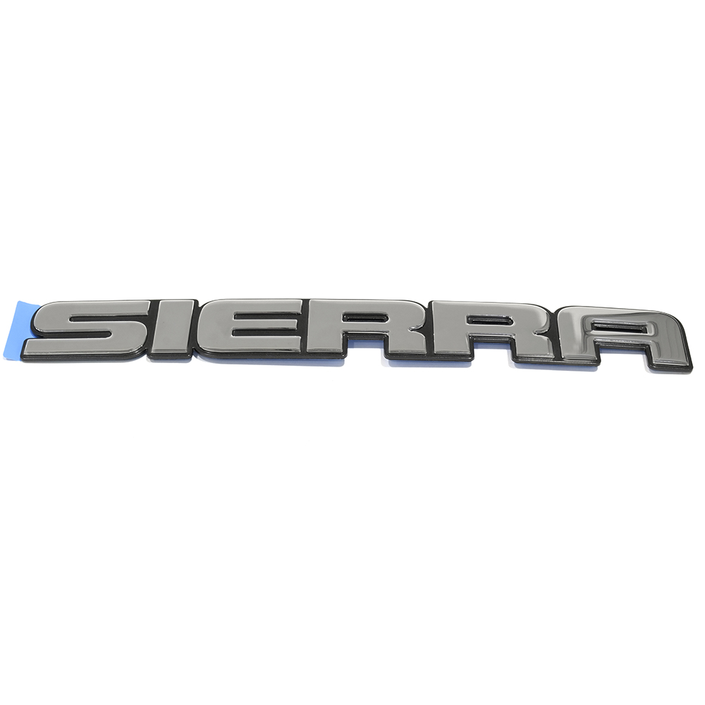 1x OEM NEW Front Door or Tailgate Sierra Emblem Nameplate Chrome 07-18