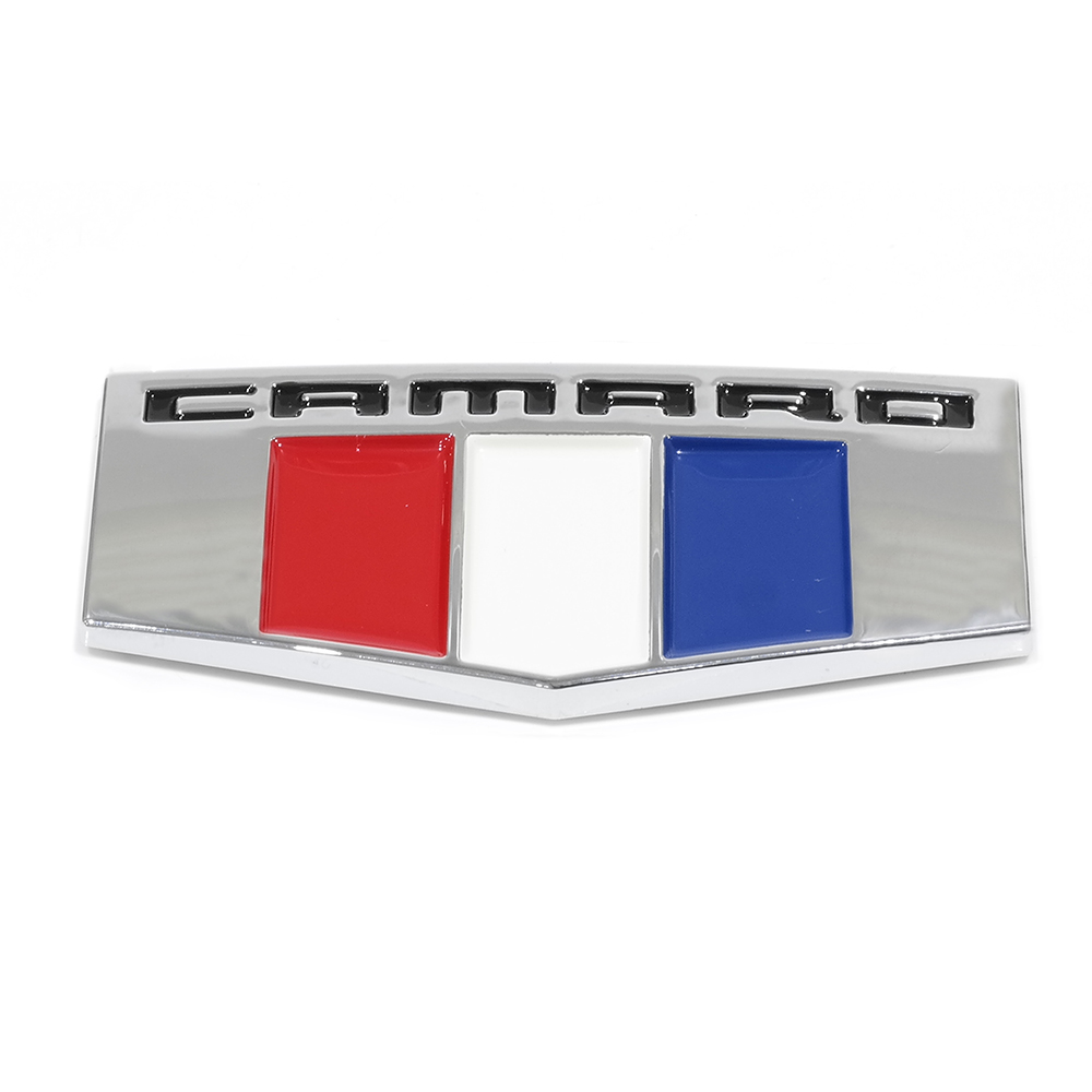 2016-2019 Chevrolet Camaro Genuine GM Front Fender Emblem Badge Set 23184152
