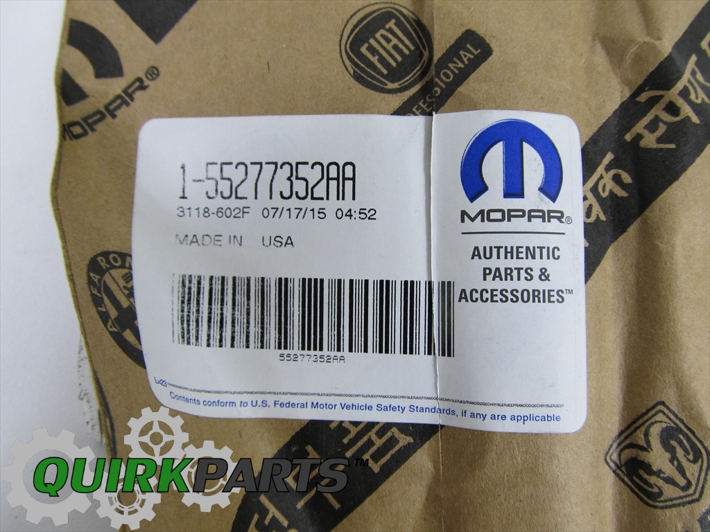 02-10 DODGE RAM QUAD CAB LEFT SIDE EXTERIOR CAB CORNER MOLDING NEW MOPAR GENUINE