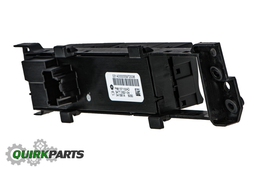 13 DODGE RAM 2500 DIESEL SWITCH PANEL WITH STABILITY CONTROL EXHAUST