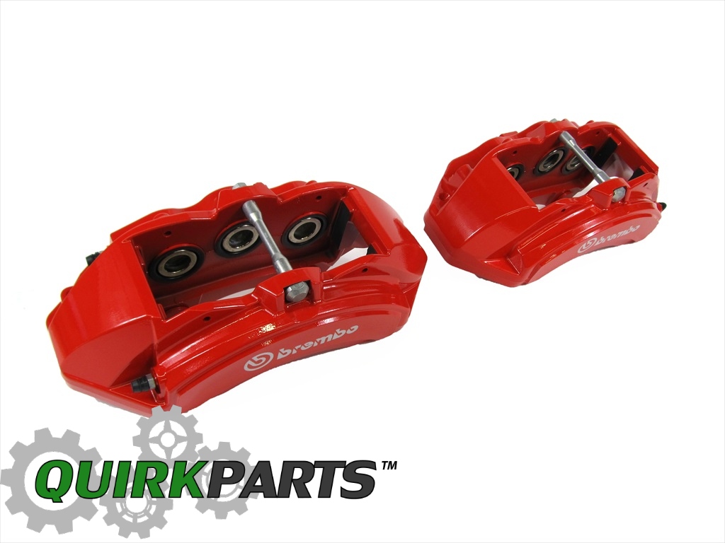 2012-2017 JEEP GRAND CHEROKEE SRT FRONT BREMBO DISC BRAKE CALIPERS ...