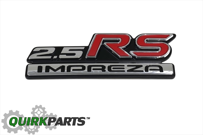 1998-2001 Subaru Impreza 2.5 RS Emblem OEM NEW Genuine | eBay