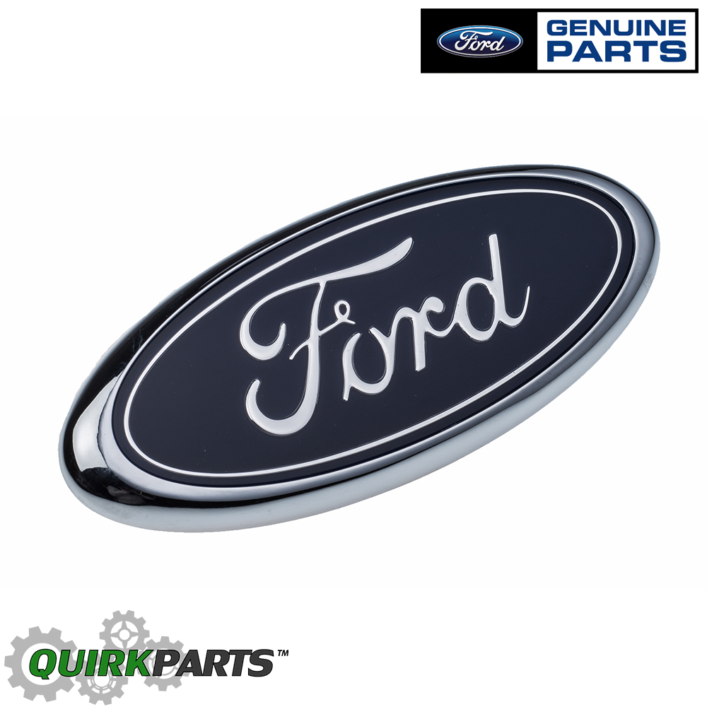 1998-2004 Ford F150 F250 Front Grille Blue Ford Oval Grill Emblem OEM ...