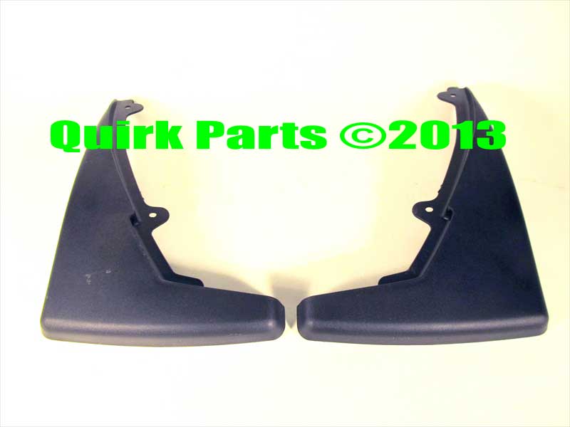 2007 2008 2009 Ford Mustang GT500 Rear Molded 2 piece Mud Flaps OEM
