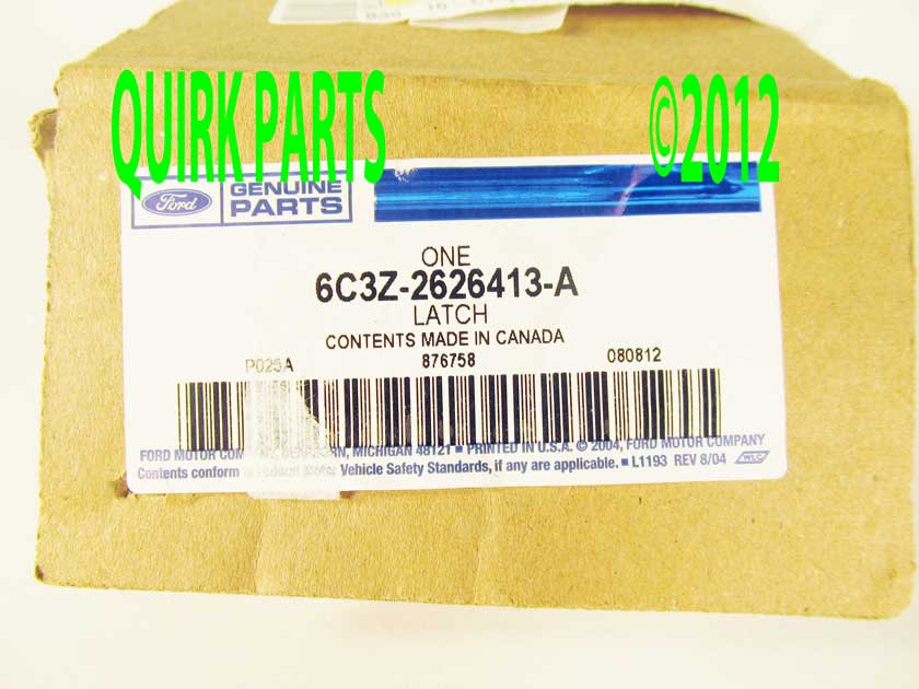 2006 Ford escape door latch assembly