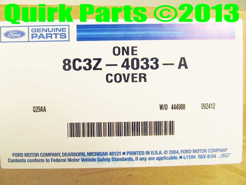 2008 Ford super duty axle codes #8