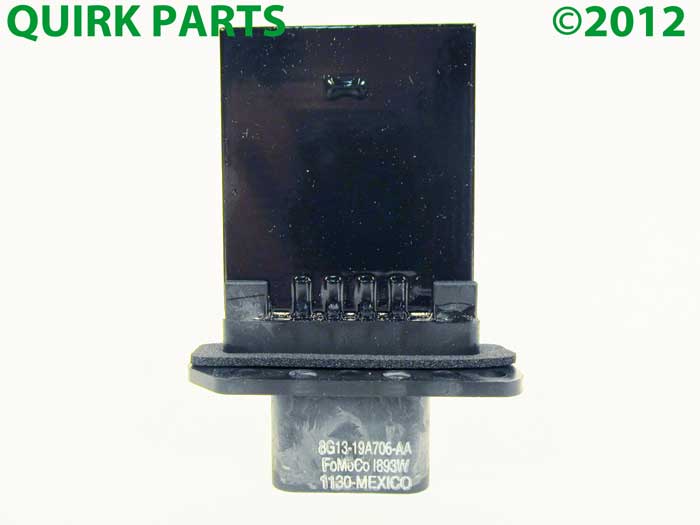 Replace blower motor resistor ford escape 2009 #5