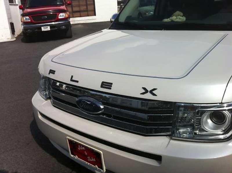 Ford flex hood emblem #7