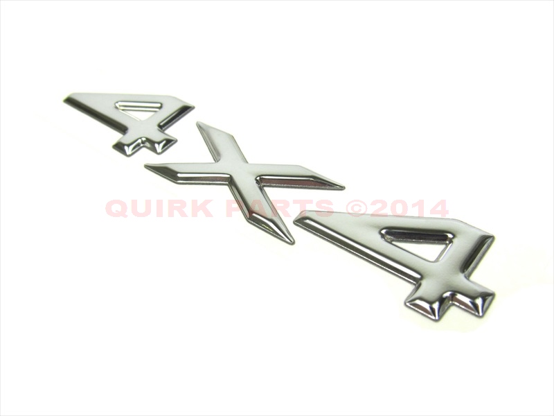 1997 2004 Jeep Grand Cherokee 4x4 Emblem Decal Trim Chrome Mopar OE | eBay