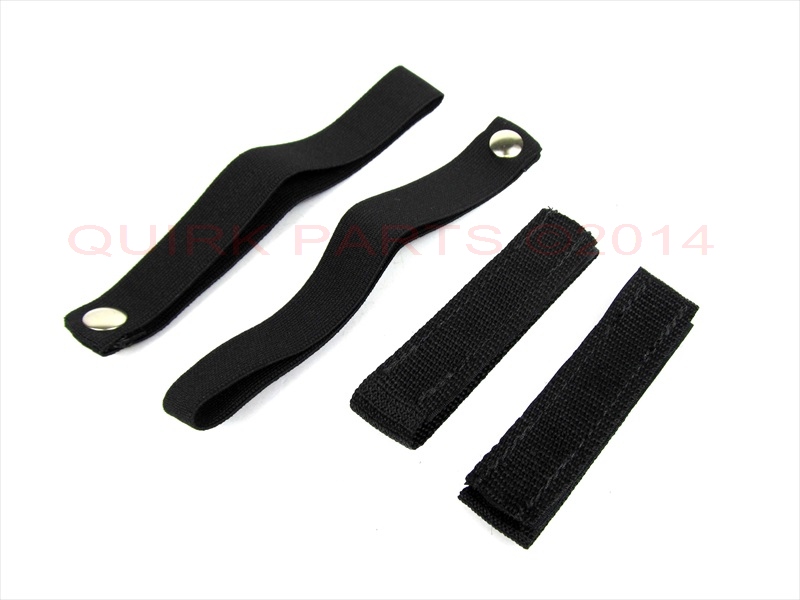 07-15 Jeep Wrangler Soft Top Velcro Snap Strap Set For Window Roll Up ...