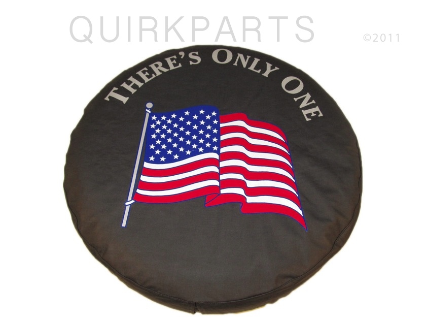 97 12 Jeep Wrangler or Liberty Tire Cover American Flag
