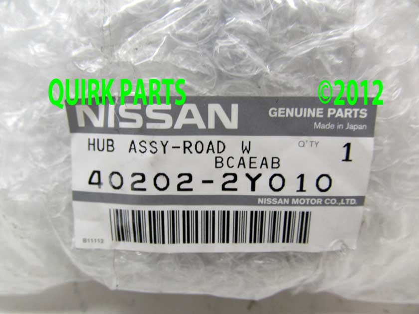 RI-NU様② China 40202-EA000/40202-ZP50A Front Wheel Hub Bearing For