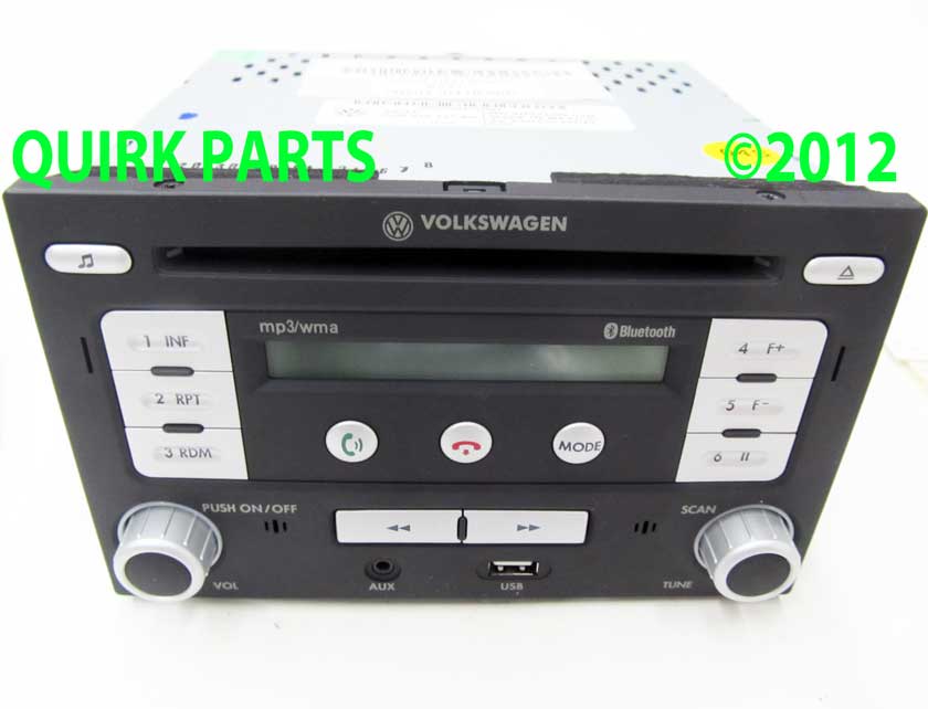 mk4  radio with volk l bluetooth genuine oem new genuine volkswagen